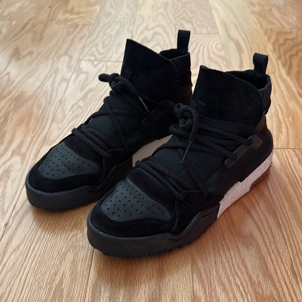 Alexander Wang Adidas Bball Black Sneaker